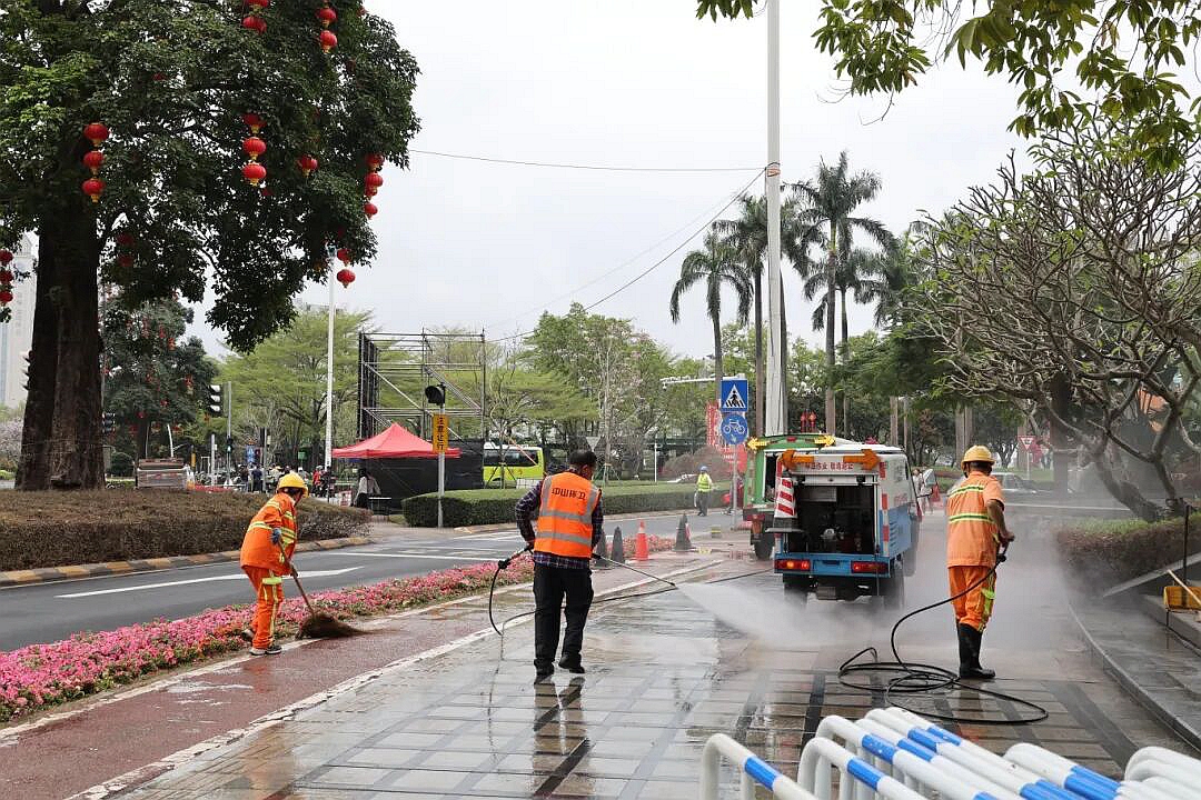 净美有序，中山城管护航慈善万人行